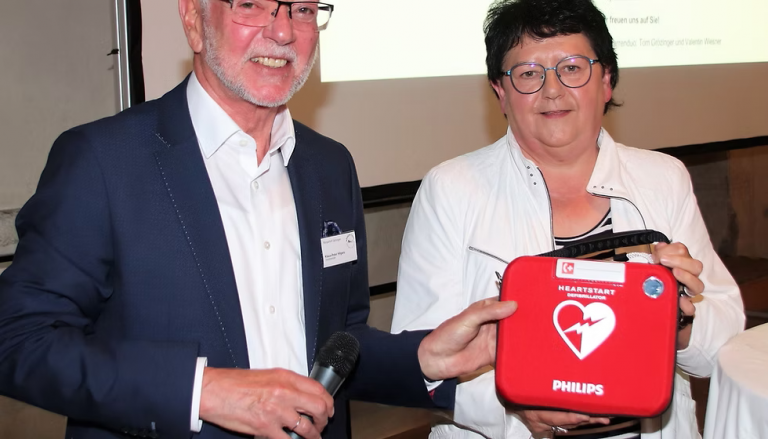 Defibrillator für Bürger-Treff